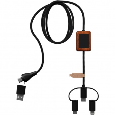 Logo trade promotional giveaway photo of: SCX.design C46 5-in-1 CarPlay cable